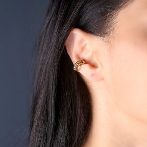(Ελληνικά) Εικονα Cartilage Earring Handcrafted Turkish Wholesale Handcrafted 925 Sterling Silver Jewelrya